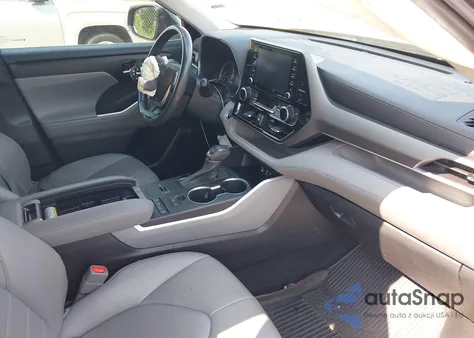 2022 Toyota Highlander Xle z USA, uszkodzony, nr VIN 5TDGZRAH2NS559325